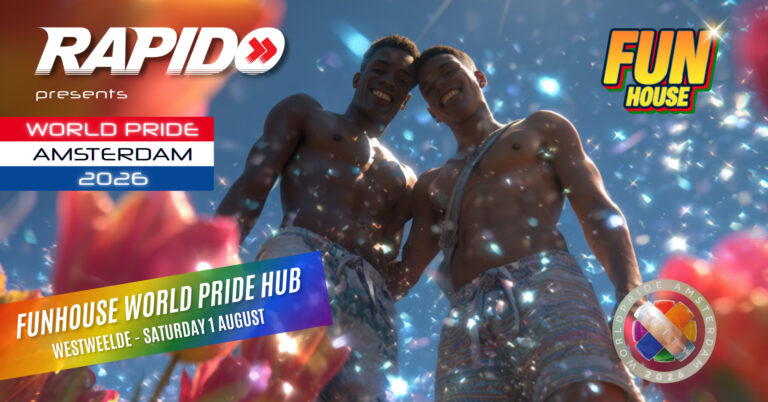 World Pride: zaterdageditie FunHouse volledig uitverkocht